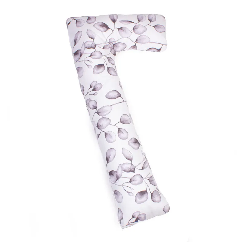 Подушка для беременных и отдыха Г-образная №8443 Color Line 17-0546 Yuliana White EcoSilk бязь - 9