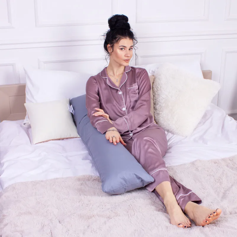 Подушка для вагітних та відпочинку Г-подібна №8413 16-5803 Geronimo EcoSilk Ranforce Elite - 6