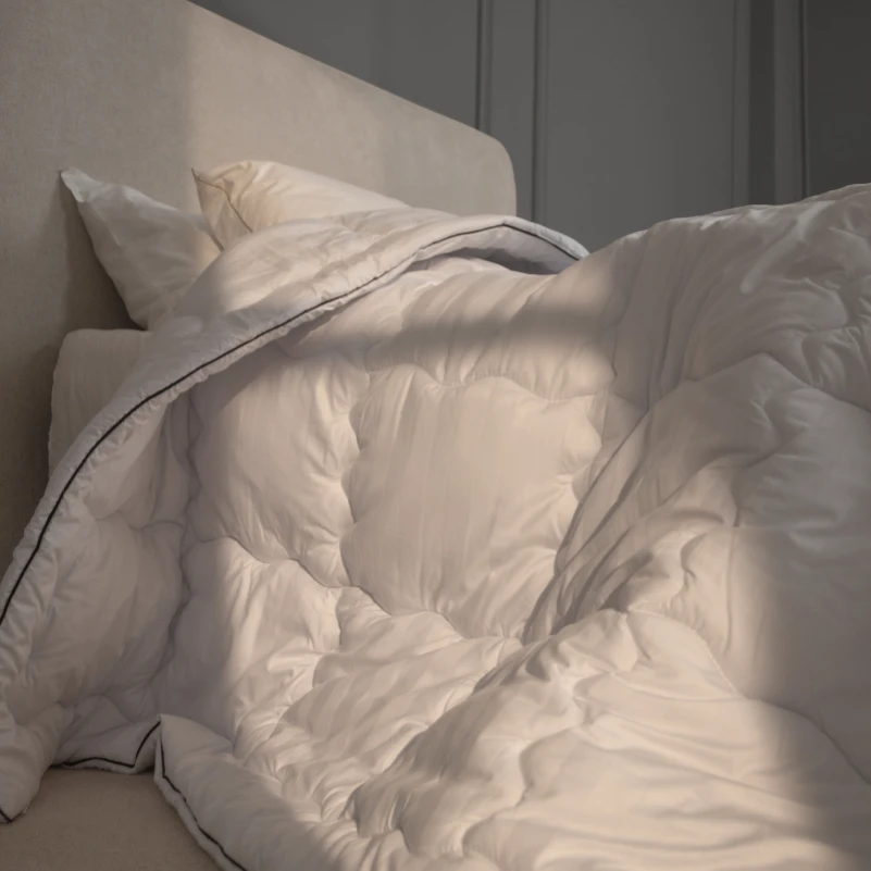 Одеяло антиаллергенное Royal Pearl Hand Made №844 Eco-Soft сатин (летнее) Black Friday - 1