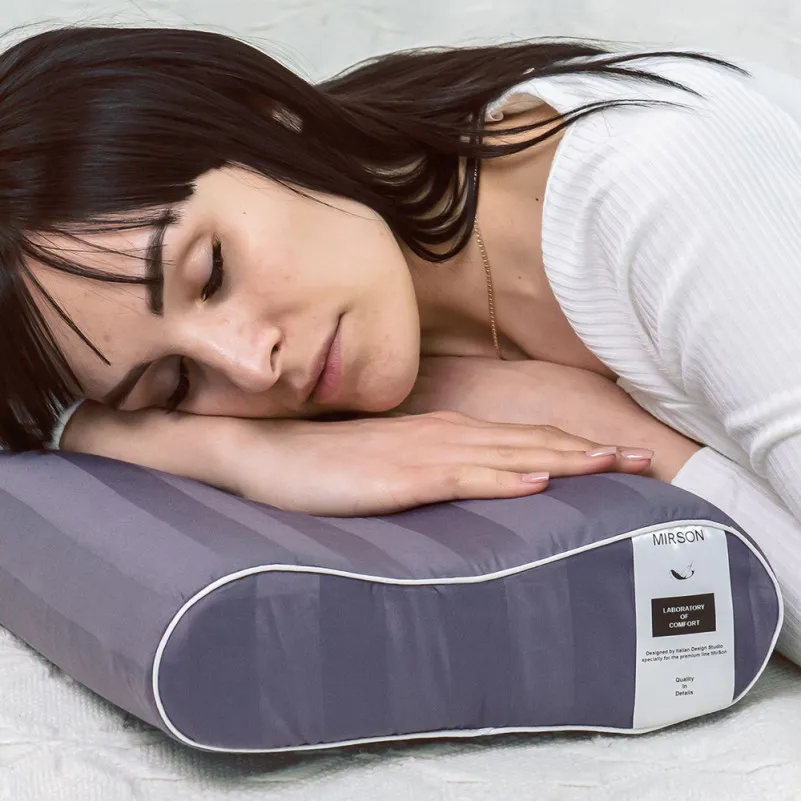 Подушка ортопедична №6089 Noble stripe Graphite 49*32*10,5 см - 6