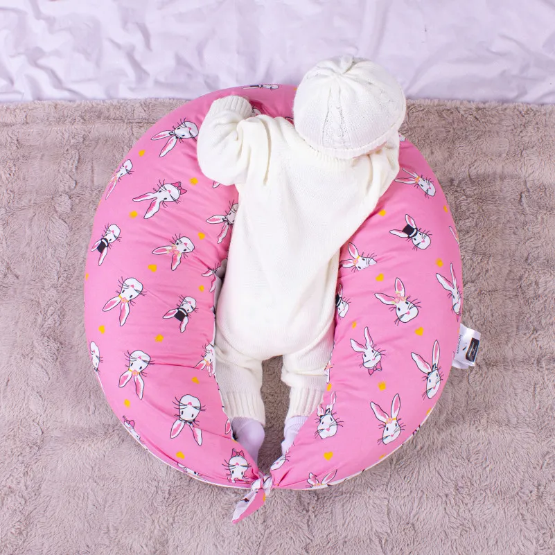 Для беременных и кормления №8656 Print Line 17-0528 Bunnies pink 100% Memory - 9