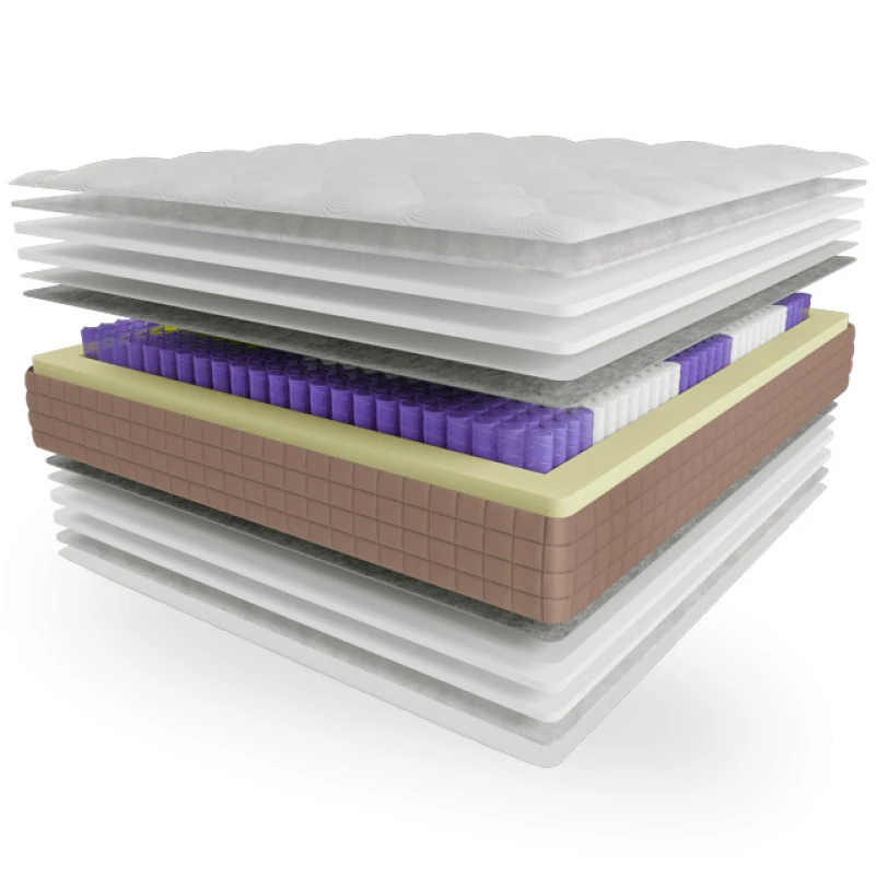 Матрас пружинный "независимые блоки" Е Lotos Amulet