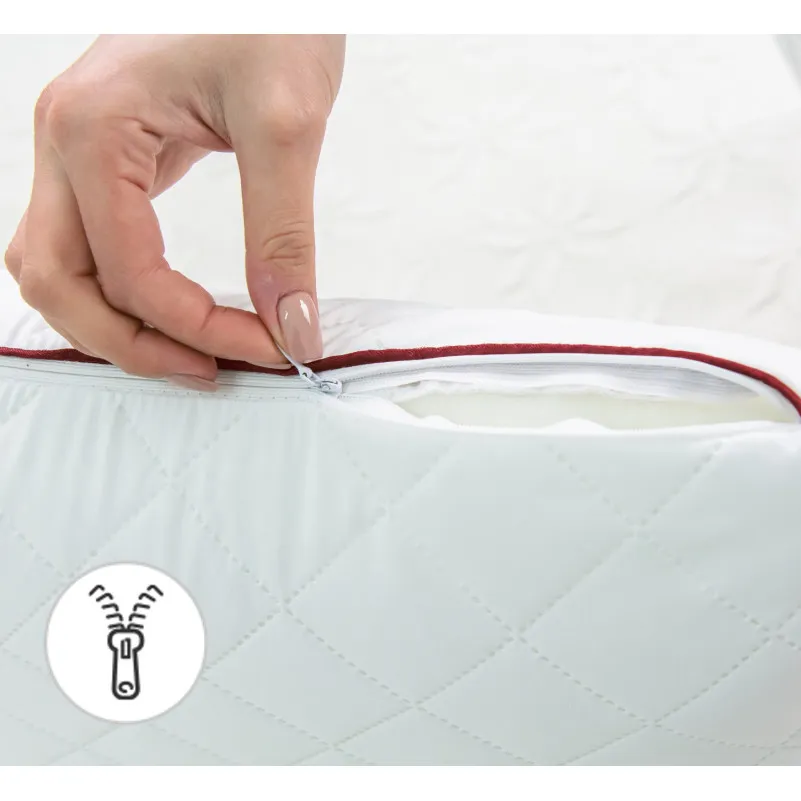 Подушка ортопедична (стружка Memory) №4061 Steep Line Jojo MEN 59*43*12 см - 1