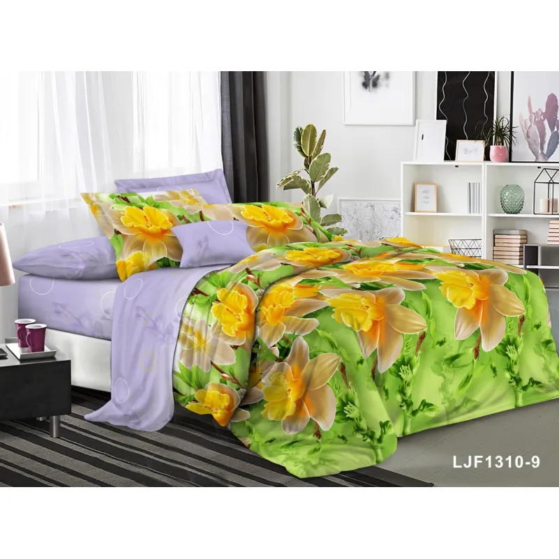 Комплект постільної білизни 100% поліестер 15-0609 Orchid - 1