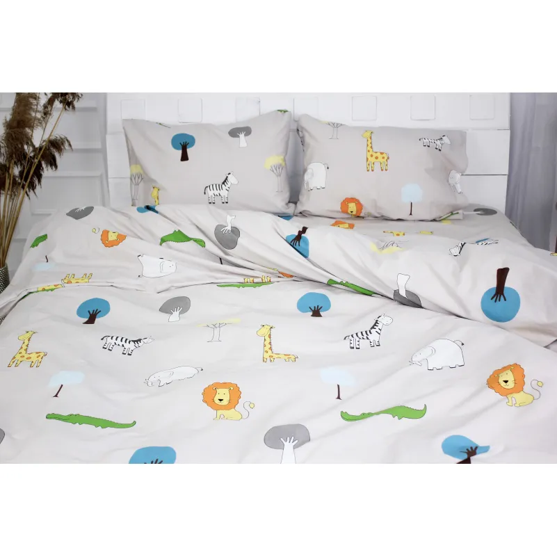 Простынь MirSon Ranforce Elite 17-0246 Africa