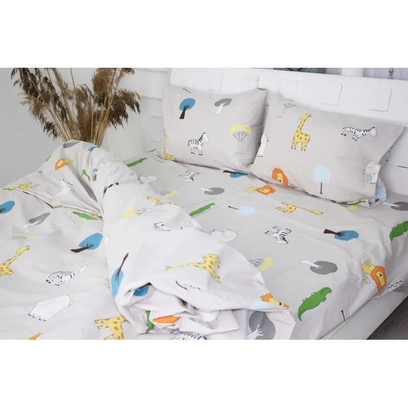 Простынь MirSon Ranforce Elite 17-0246 Africa - 1