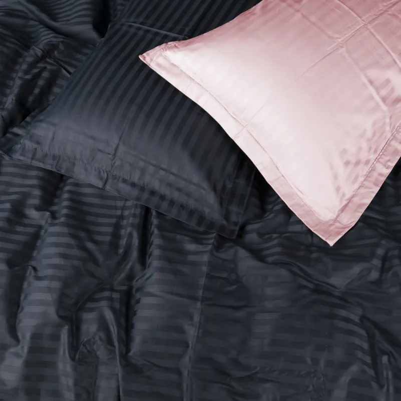 Комплект постельного белья Сатин JUNIOR Satin Stripe 30-0021 + 30-0007 Esandiora - 1