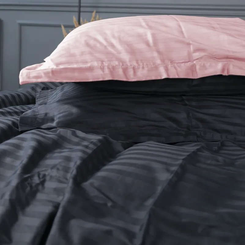 Комплект постельного белья Сатин JUNIOR Satin Stripe 30-0021 + 30-0007 Esandiora - 3
