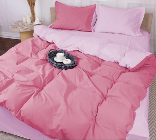 Комплект постільної білизни Poplin Line "018 + 041 Dahlia"