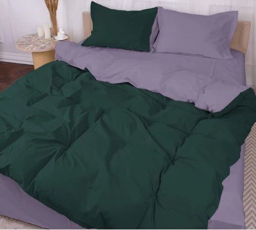 Комплект постільної білизни Poplin Line "056 + 091 Rowena"