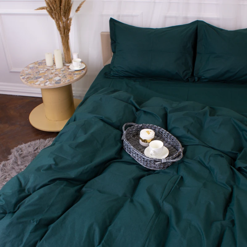 Пододеяльник Poplin Line "091 Emerald" - 11