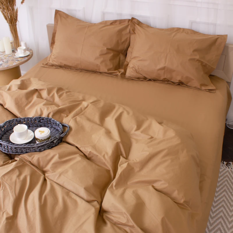 Комплект постельного белья Poplin Line "015 Sandy" - 5