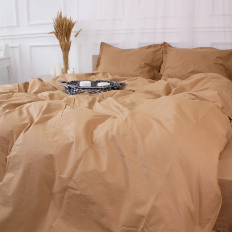 Комплект постельного белья Poplin Line "015 Sandy" - 9