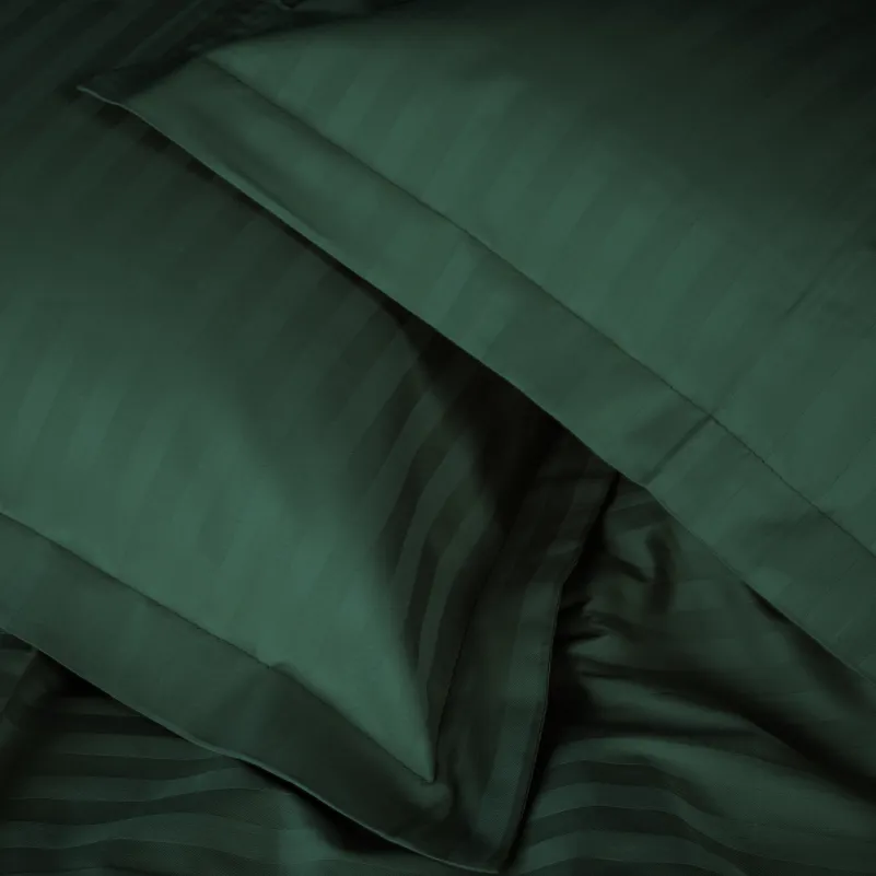 Комплект постельного белья Сатин JUNIOR Satin Stripe 30-0015 Green Wave - 3