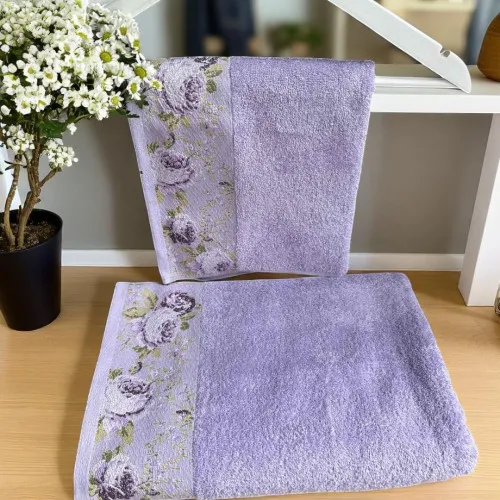 Набор полотенец Т Silken Bath purple