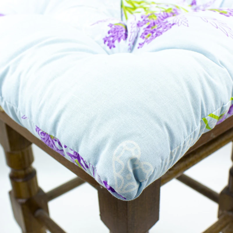 Подушка для стула Бязь Принт 17-0130 Lavender sea - 7
