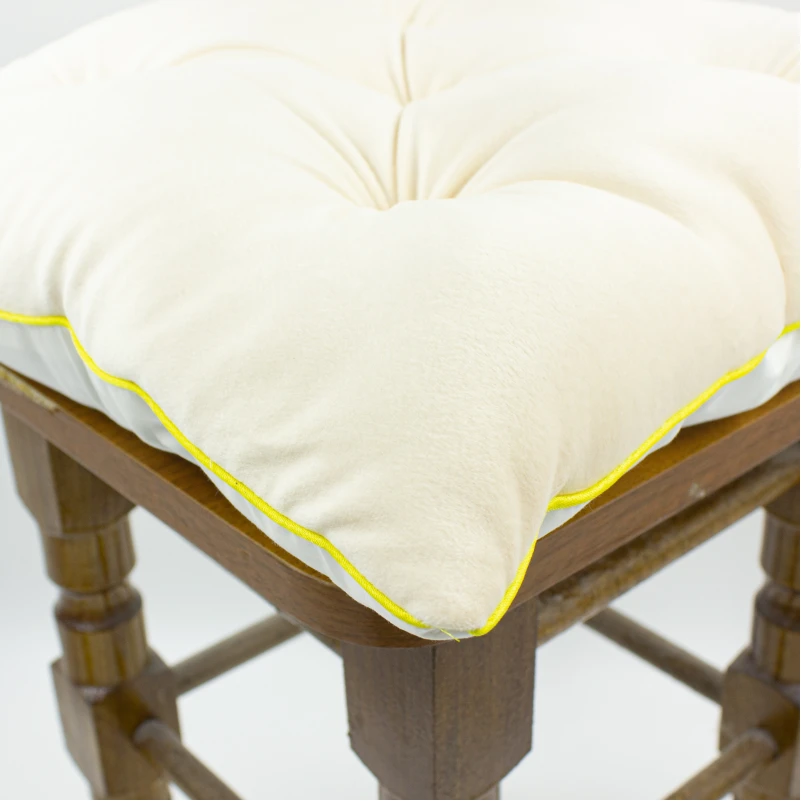 Подушка для стула 28-0004 Cream Velvet - 7