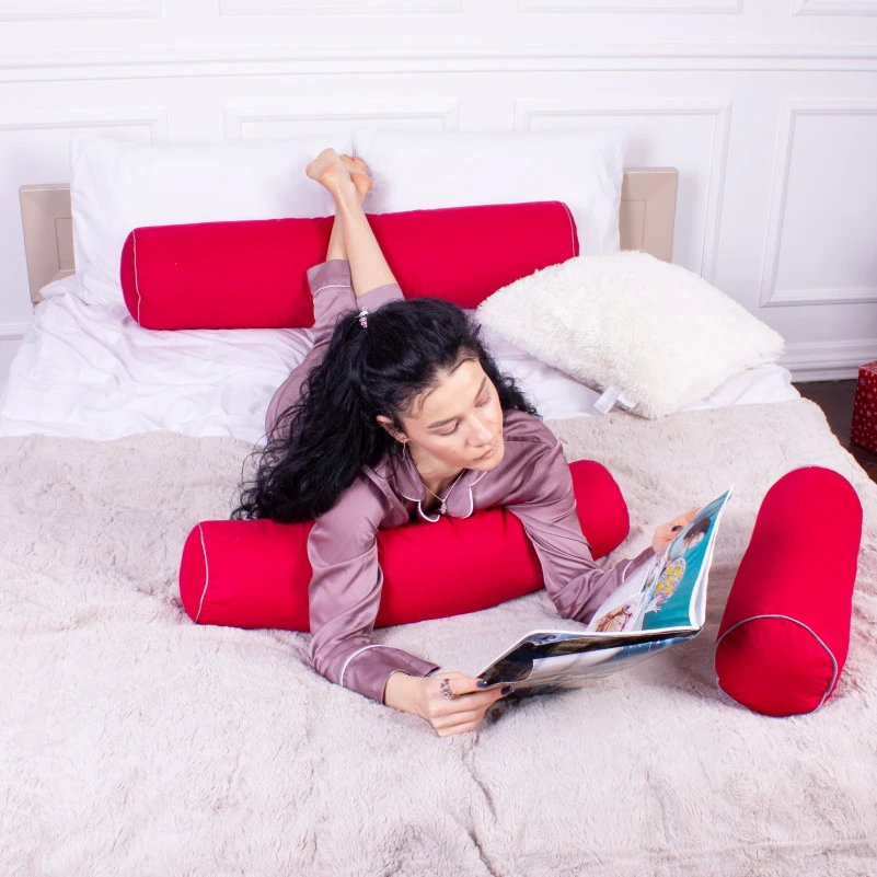 Подушка-валик №8120 Naturale Line 19-1655 Edmonda EcoSilk - 7