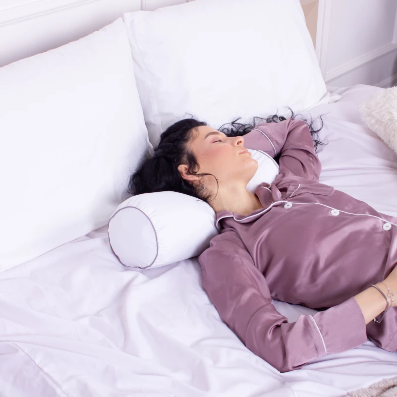 Подушка-валик №8100 Eco Line White EcoSilk - 9