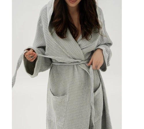 Халат "Bamboo Calm" light gray