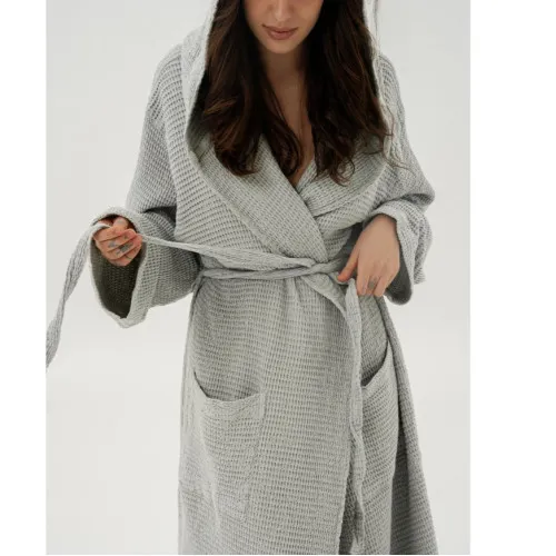 Халат "Bamboo Calm" light gray