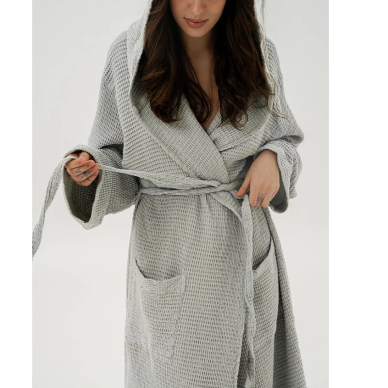 Халат "Bamboo Calm" light gray