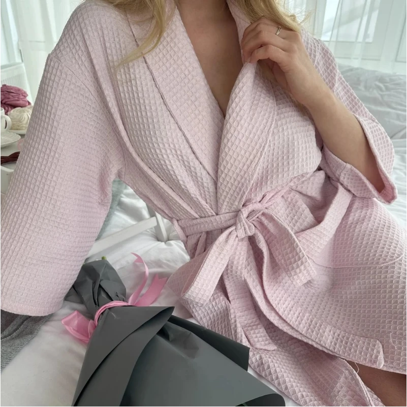 Халат "Waffle Charm" light purple