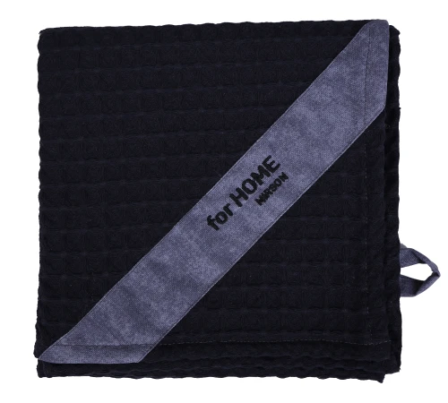 Рушник дак/вафля №700 Black