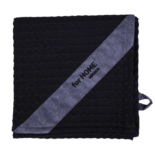 Рушник дак/вафля №700 Black