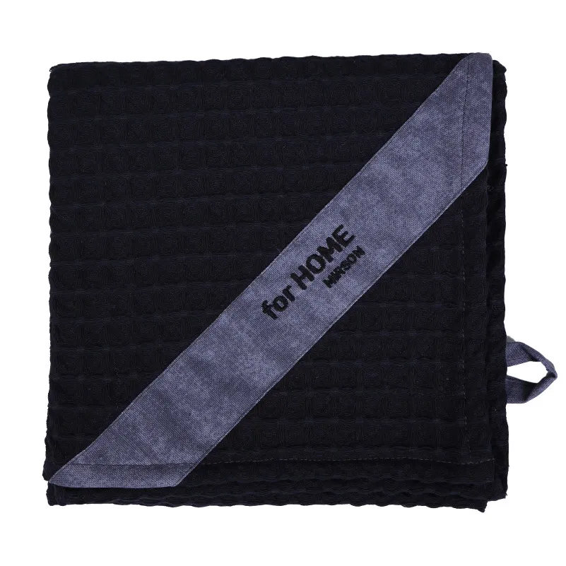 Рушник дак/вафля №700 Black