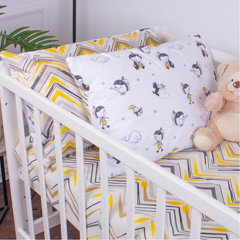 Дитяча постільна білизна Бязь Kids Time 18-0003 Pinokio - 5