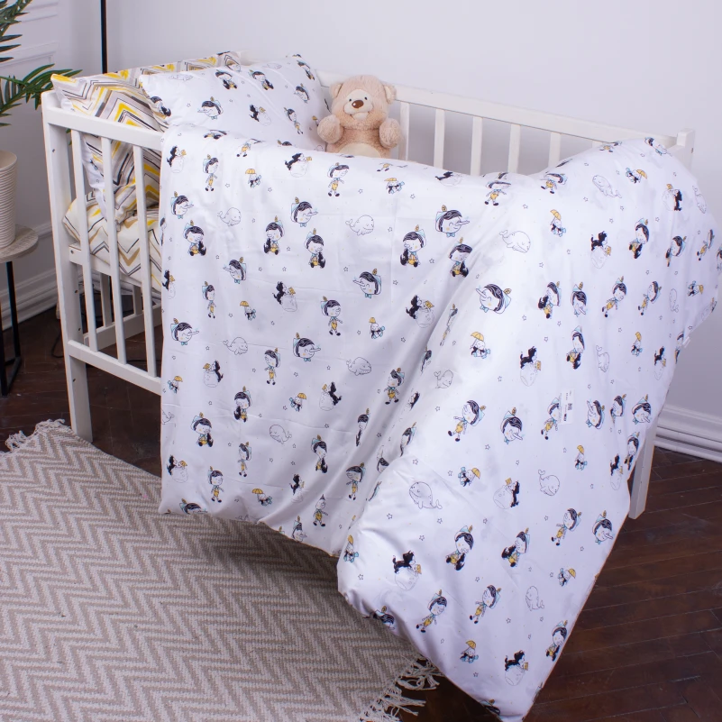 Дитяча постільна білизна Бязь Kids Time 18-0003 Pinokio - 3