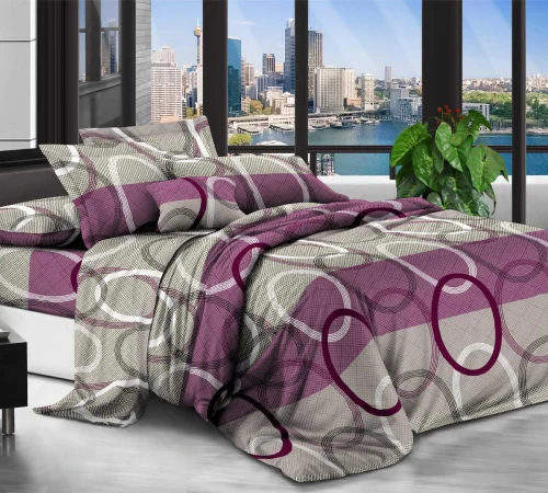 Комплект постельного белья 100% полиэстер 15-0299 Abetone