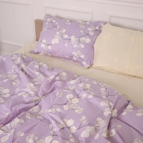 Комплект постельного белья Сатин JUNIOR 22-1361 Yellow flower - 2