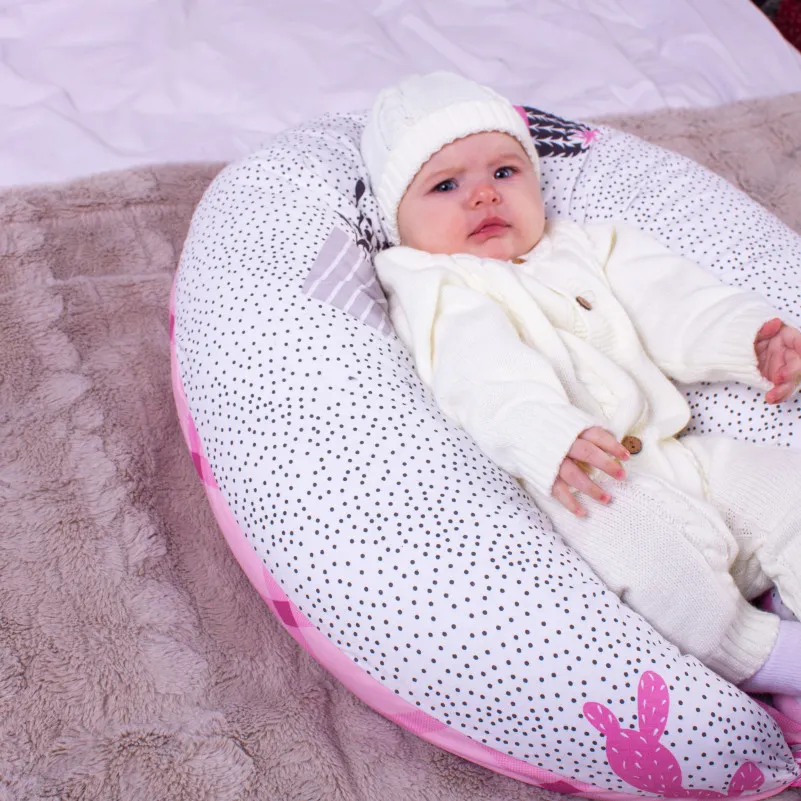 Подушка для вагітних та годування №8637 Print Line 17-0498 Magnificent 100% Memory - 9