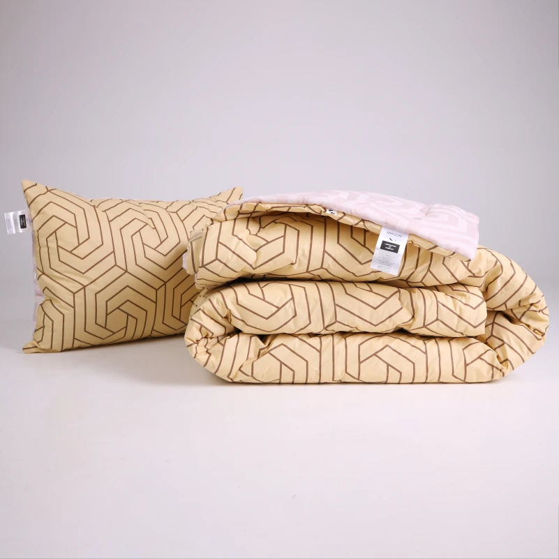 Одеяло антиаллергенное Сolor Fun Line Geometry №4092 Eco-Soft бязь Black Friday