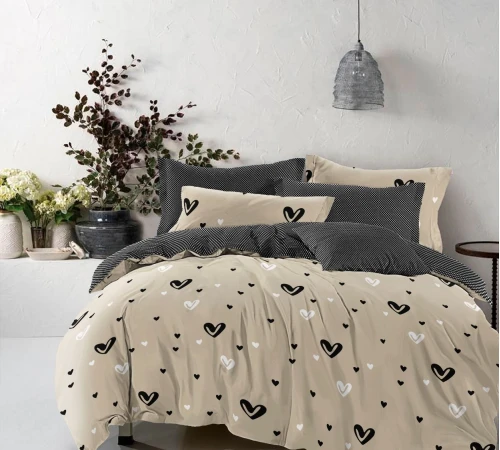 Підковдра Бязь 17-0436 Cream love