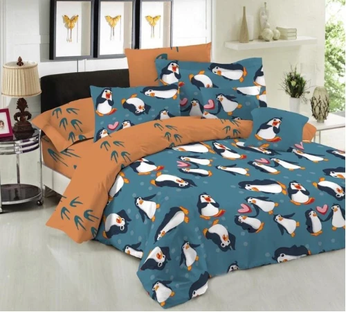 Підковдра Бязь 17-0493 Penguins