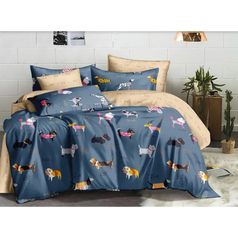 Пододеяльник Сатин 22-1309 Pocket Dogs