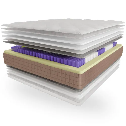 Матрас пружинный "независимые блоки" Е Lotos Asana