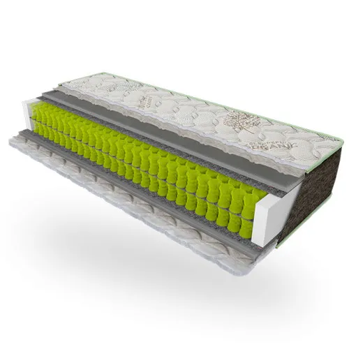 Матрас пружинный "независимые блоки" Е Sleep&Fly Organic Delta