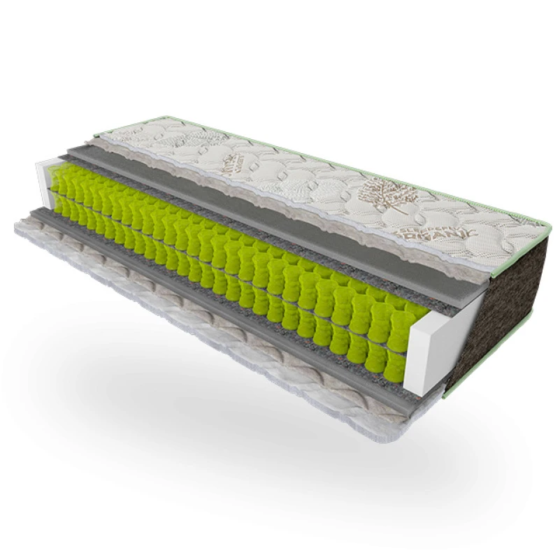 Матрац пружинний "незалежні блоки" Е Sleep&Fly Organic Delta