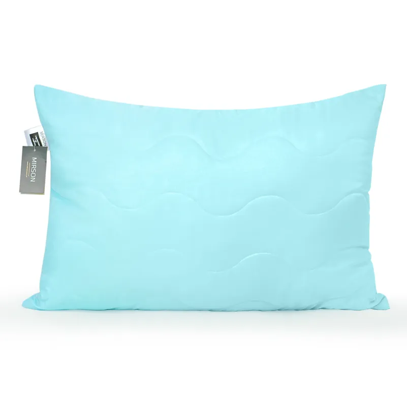 Набор шелковых подушек Eco Light Blue №1616 шелк Капок микросатин Фото - 7