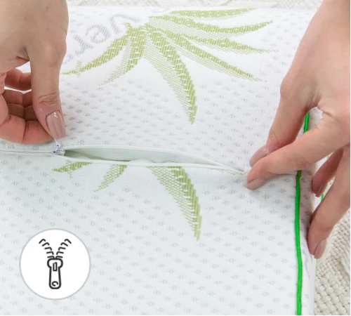 Подушка ортопедическая №7057 Elite Green nature Dorotea 49*32*10,5 см - 2