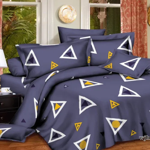 Комплект постільної білизни 100% поліестер 15-0600 Triangles - 2