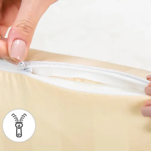 Подушка ортопедическая (стружка Memory) №4064 Noble stripe Сarmela MEN 59*43*12 см - 2