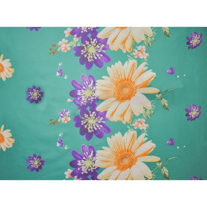 Пододеяльник Бязь 17-0430 Green field - 4