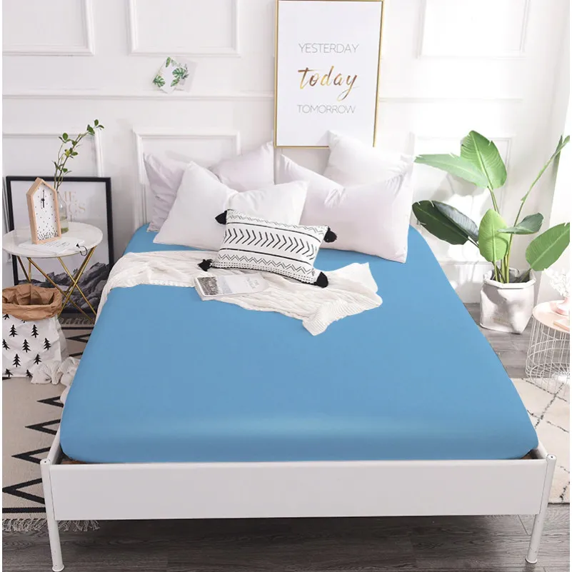 Простирадло 19-309 Camellia на резинці - висота 25 см - детские 10 см - 2