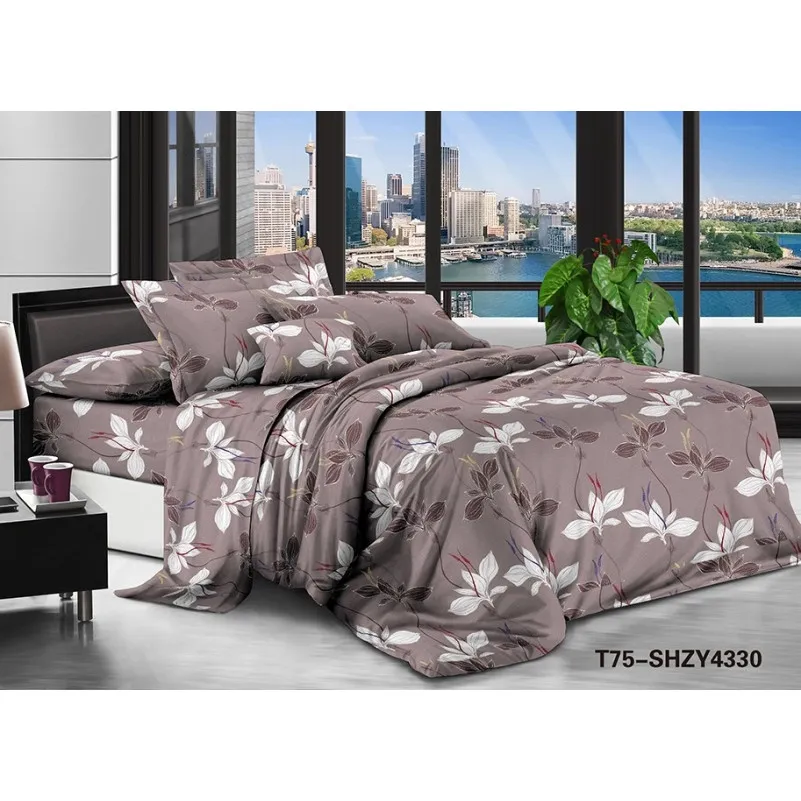 Простирадло 100% поліестер 15-0374 Alicante