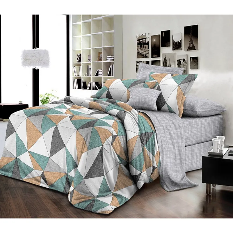 Простынь Бязь 17-0450 Multicolored rhombuses